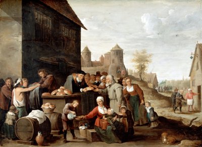 The Seven Corporal Works of Mercy by David Teniers the Younger